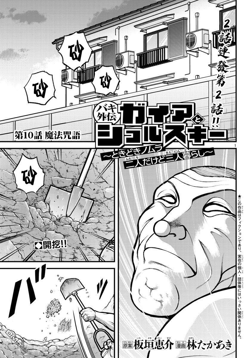 刃牙外传 盖亚与西科尔斯基 ~有时候是野村 虽为二人的三人生活~ 第10话 第1页