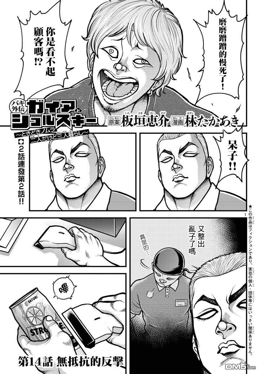 刃牙外传 盖亚与西科尔斯基 ~有时候是野村 虽为二人的三人生活~ 第14话 第1页