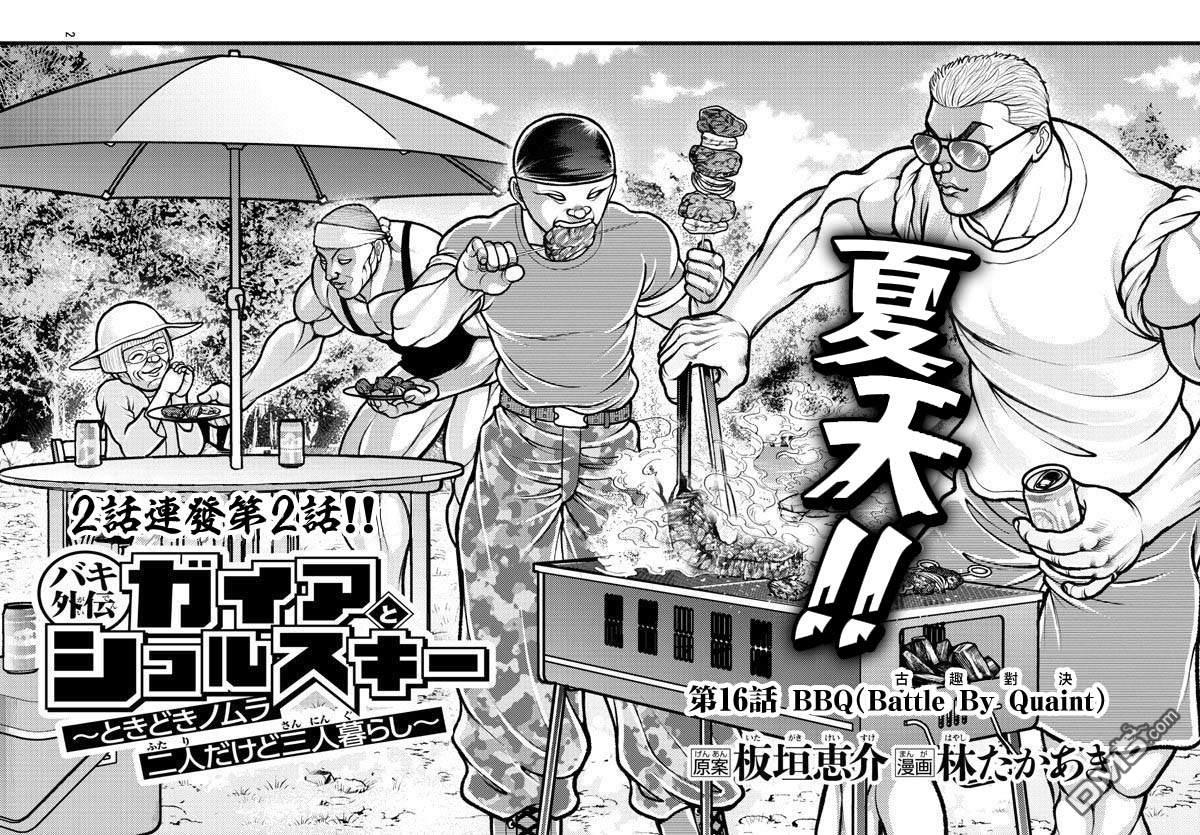 刃牙外传 盖亚与西科尔斯基 ~有时候是野村 虽为二人的三人生活~ 第16话 第2页