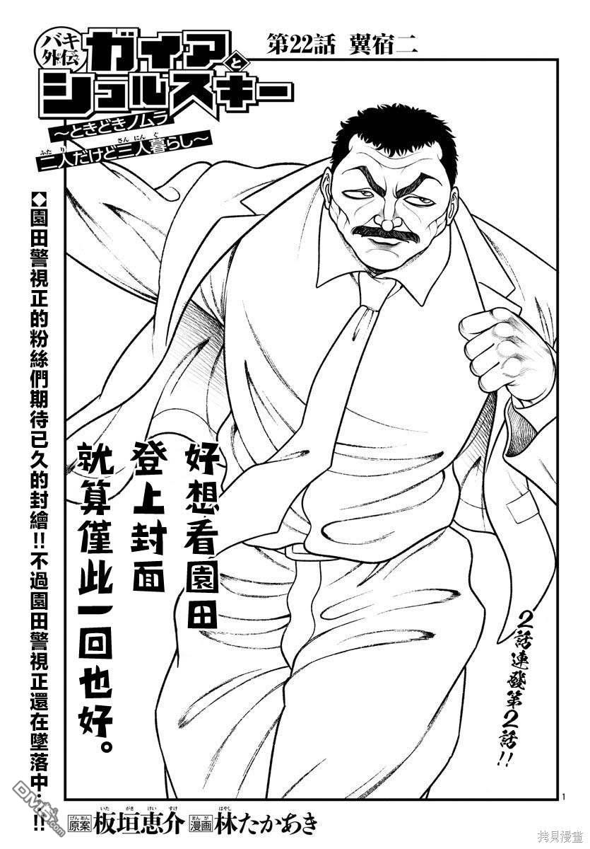 刃牙外传 盖亚与西科尔斯基 ~有时候是野村 虽为二人的三人生活~ 第22话 第1页