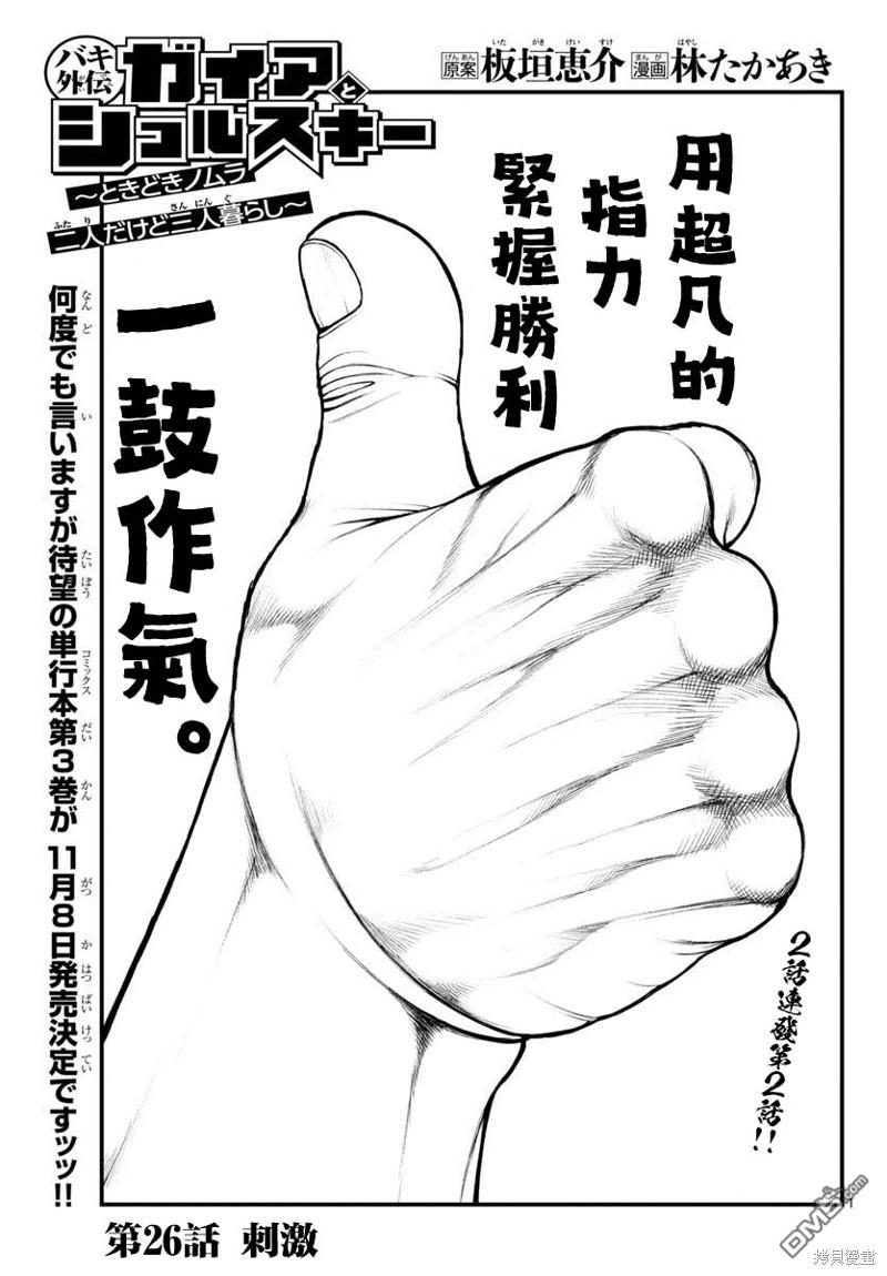 刃牙外传 盖亚与西科尔斯基 ~有时候是野村 虽为二人的三人生活~ 第26话 第1页