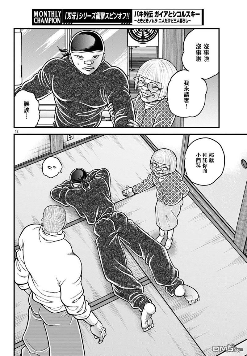 刃牙外传 盖亚与西科尔斯基 ~有时候是野村 虽为二人的三人生活~ 第26话 第12页