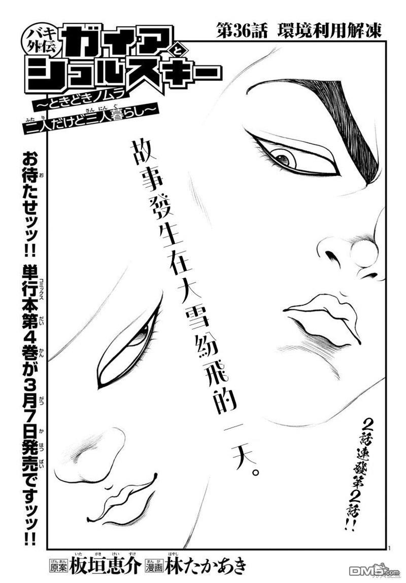 刃牙外传 盖亚与西科尔斯基 ~有时候是野村 虽为二人的三人生活~ 第36话 第1页