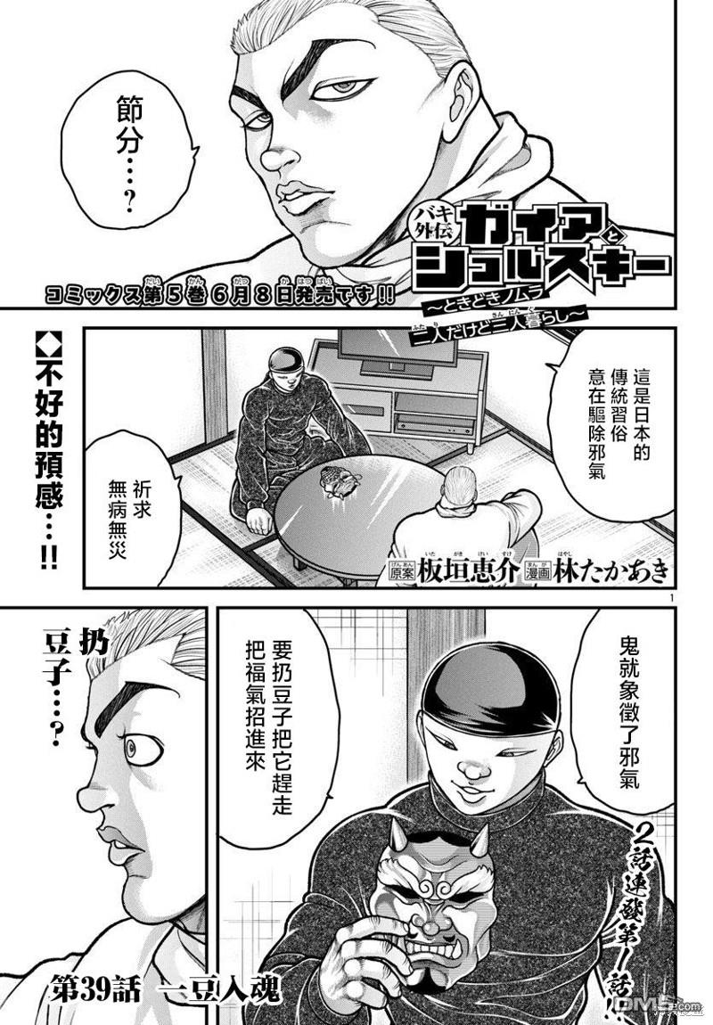 刃牙外传 盖亚与西科尔斯基 ~有时候是野村 虽为二人的三人生活~ 第39话 第1页