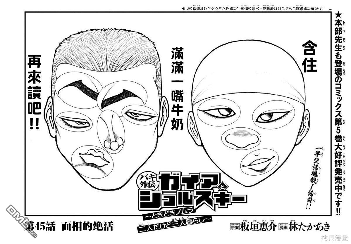 刃牙外传 盖亚与西科尔斯基 ~有时候是野村 虽为二人的三人生活~ 第45话 第1页