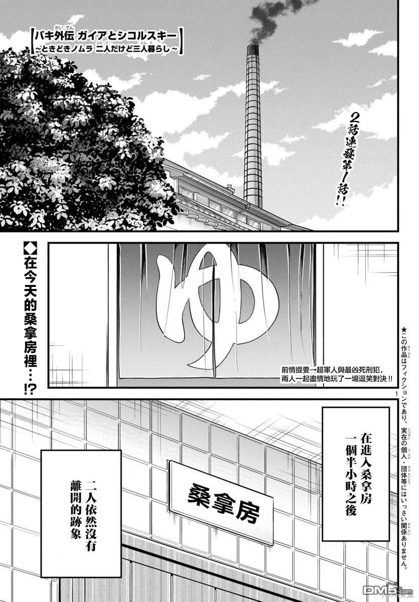 刃牙外传 盖亚与西科尔斯基 ~有时候是野村 虽为二人的三人生活~ 第47话 第1页