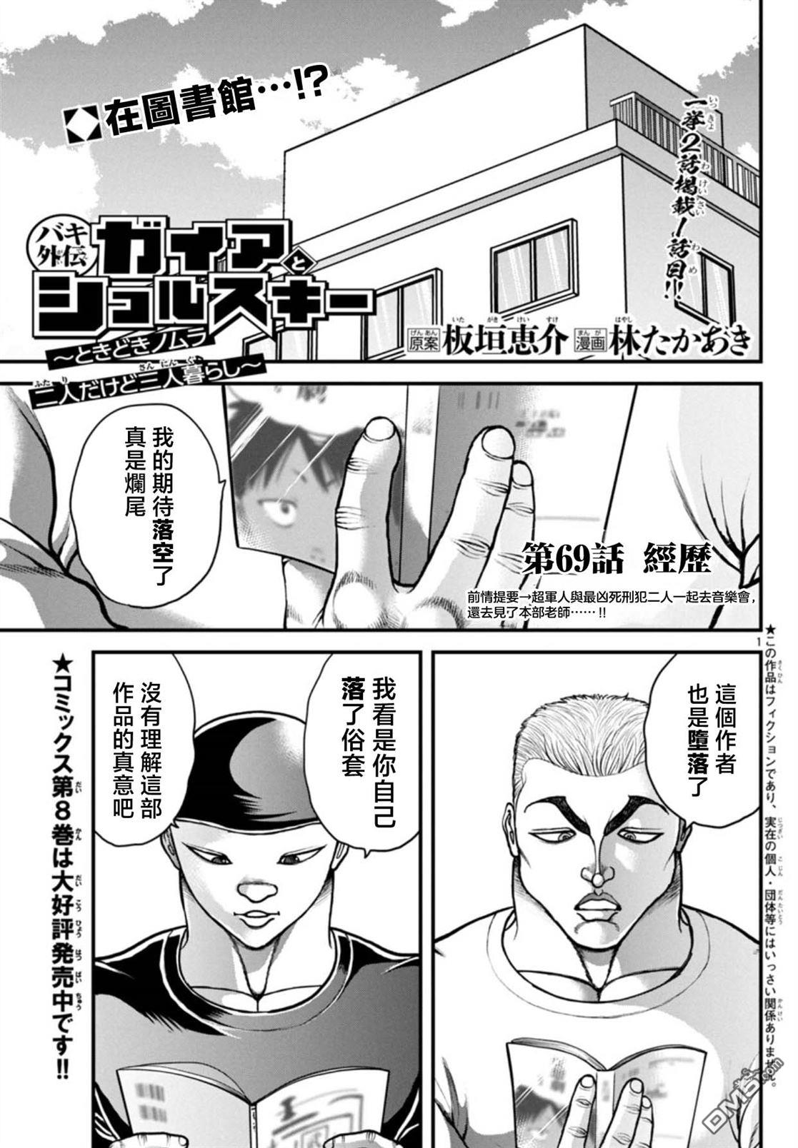 刃牙外传 盖亚与西科尔斯基 ~有时候是野村 虽为二人的三人生活~ 第69话 第1页