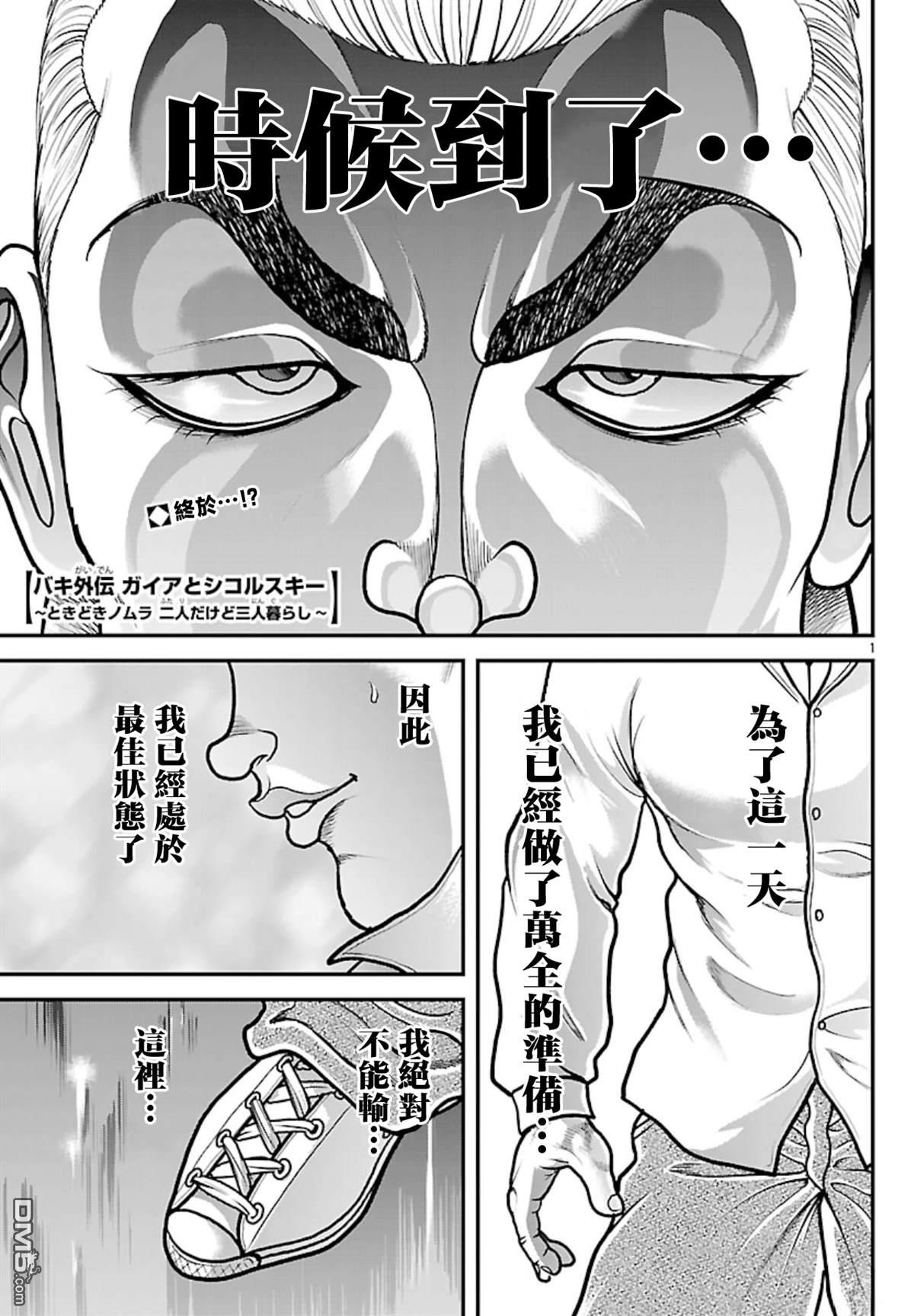 刃牙外传 盖亚与西科尔斯基 ~有时候是野村 虽为二人的三人生活~ 第73话 第1页