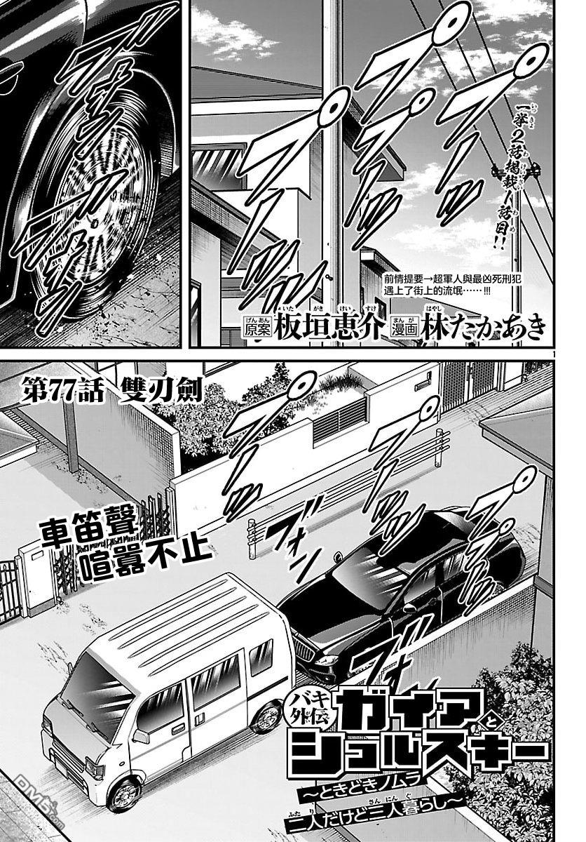 刃牙外传 盖亚与西科尔斯基 ~有时候是野村 虽为二人的三人生活~ 第77话 第1页