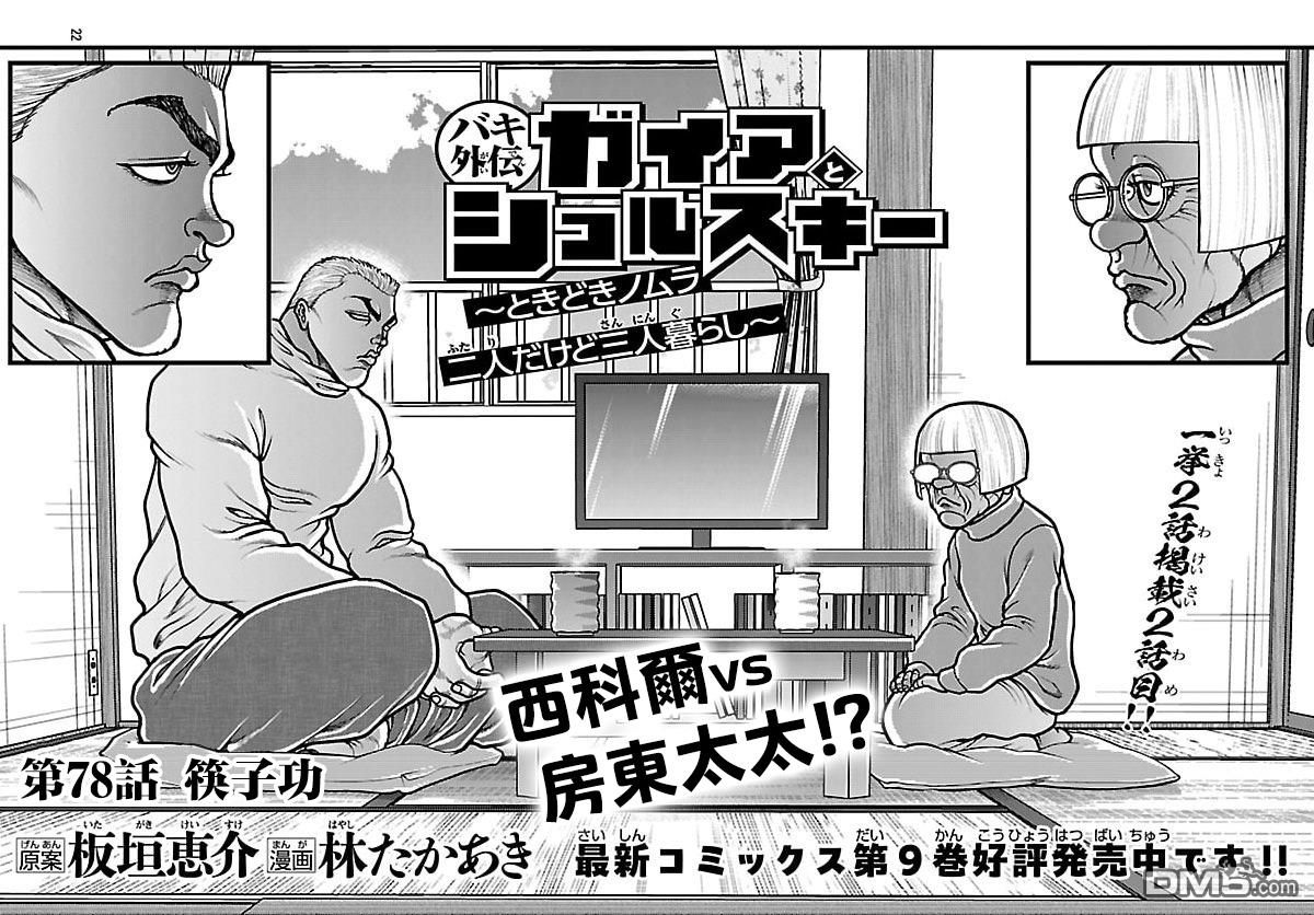 刃牙外传 盖亚与西科尔斯基 ~有时候是野村 虽为二人的三人生活~ 第78话 第2页