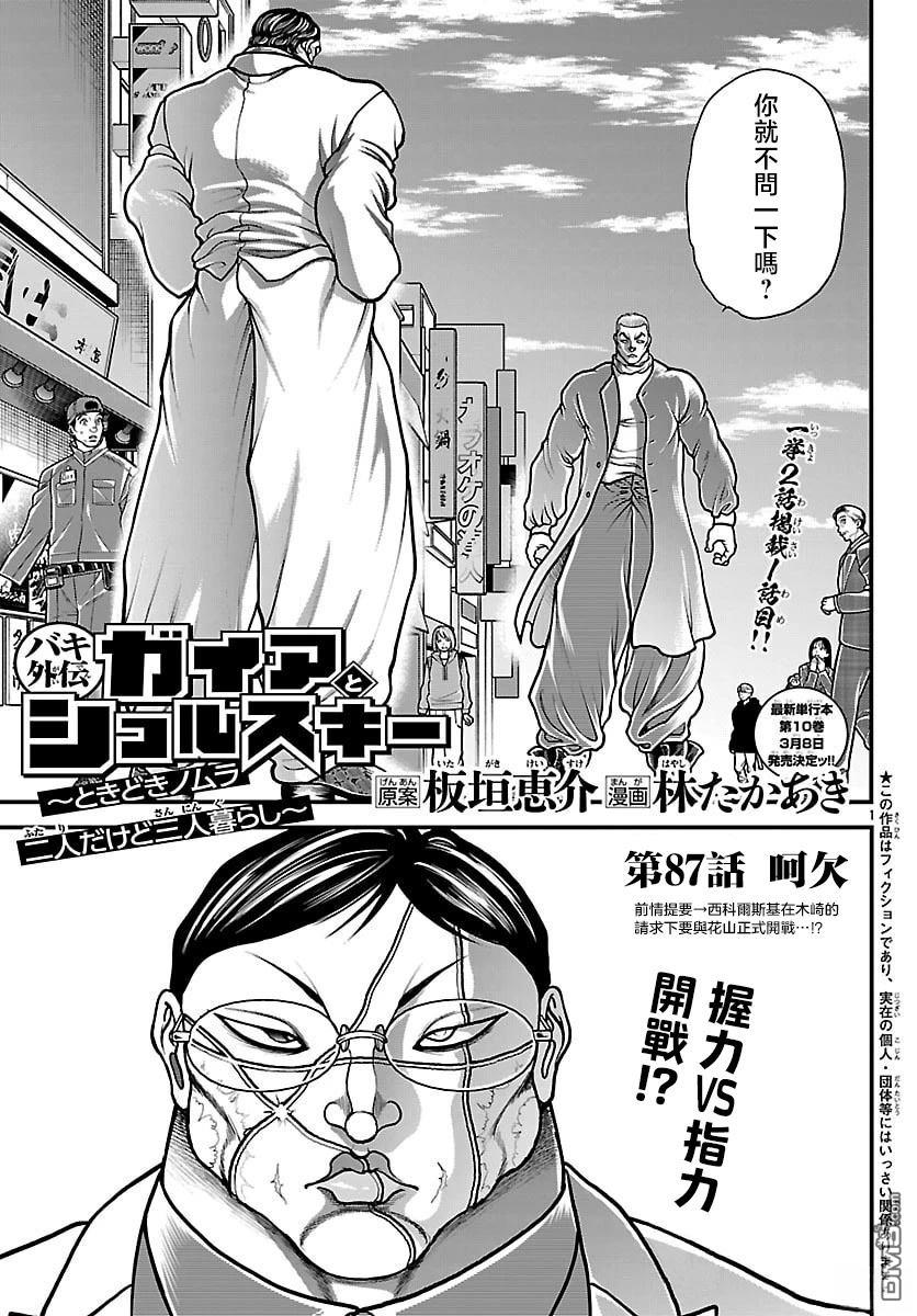 刃牙外传 盖亚与西科尔斯基 ~有时候是野村 虽为二人的三人生活~ 第81话 第1页