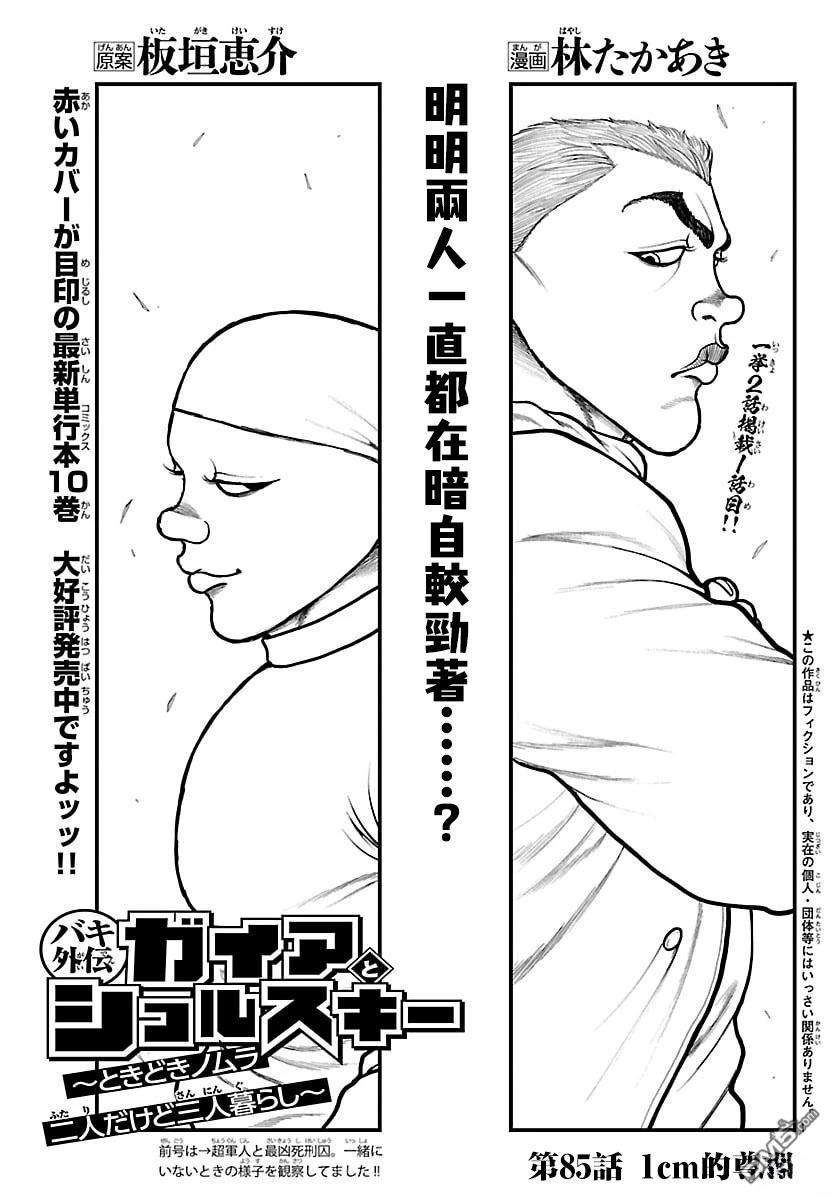 刃牙外传 盖亚与西科尔斯基 ~有时候是野村 虽为二人的三人生活~ 第85话 第1页