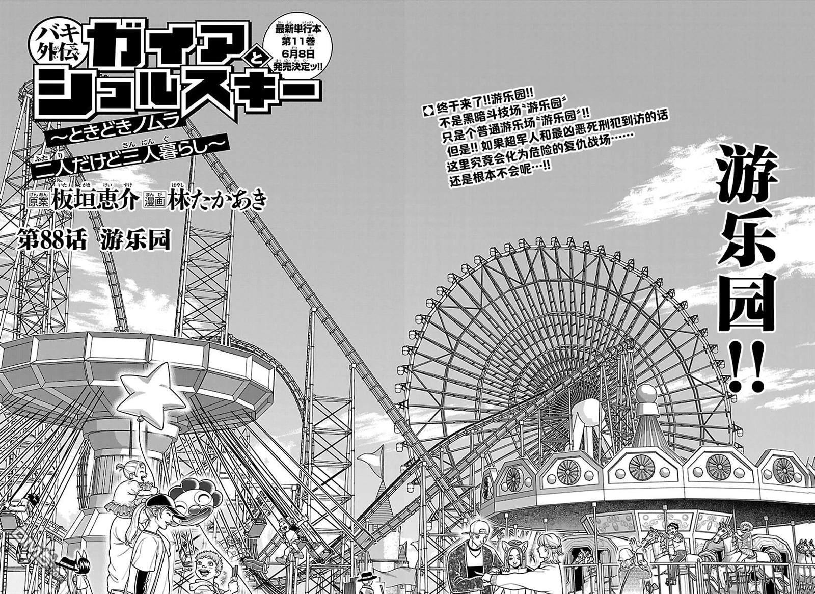 刃牙外传 盖亚与西科尔斯基 ~有时候是野村 虽为二人的三人生活~ 第88话 第2页