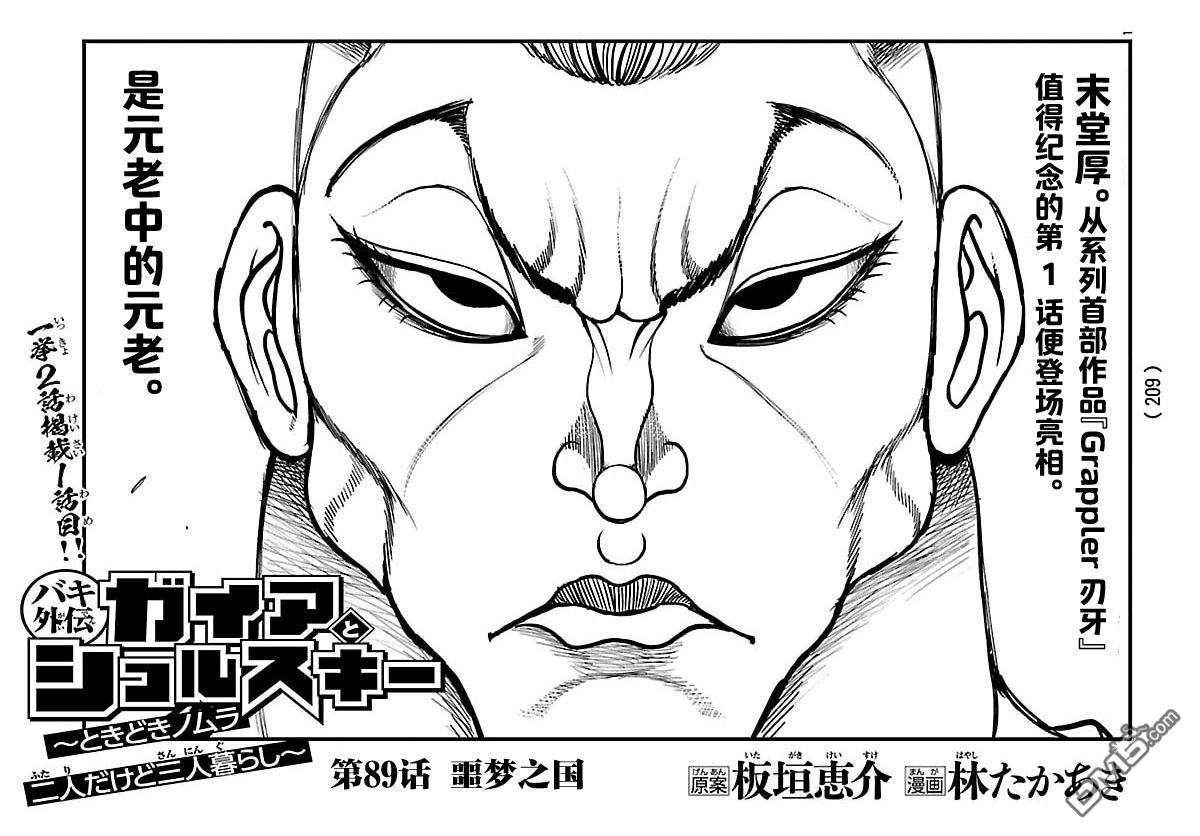 刃牙外传 盖亚与西科尔斯基 ~有时候是野村 虽为二人的三人生活~ 第89话 第2页