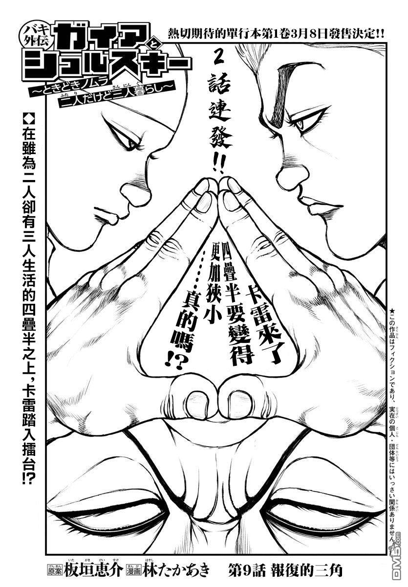 刃牙外传 盖亚与西科尔斯基 ~有时候是野村 虽为二人的三人生活~ 第9话 第1页