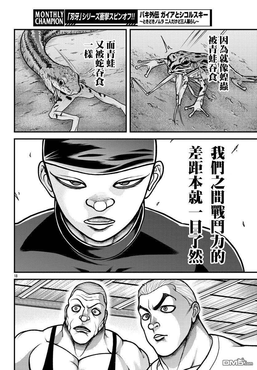 刃牙外传 盖亚与西科尔斯基 ~有时候是野村 虽为二人的三人生活~ 第9话 第18页