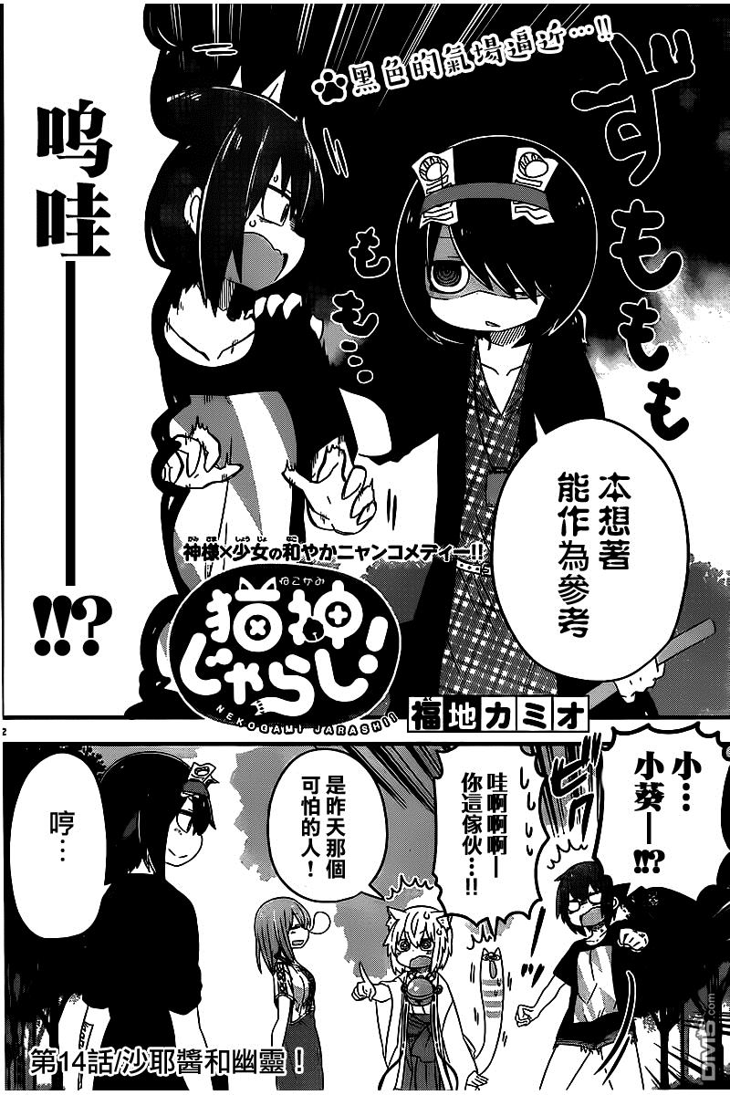 猫神逗猫草！ 第14话 沙耶酱和幽灵 第2页