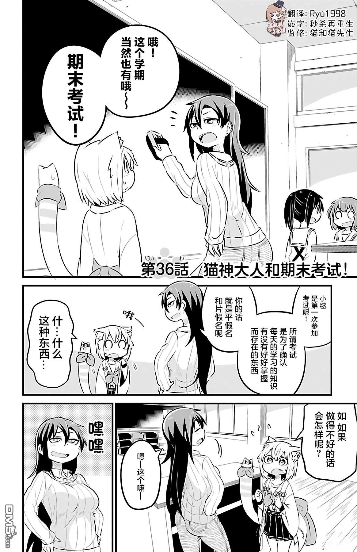 猫神逗猫草！ 第36话 第2页