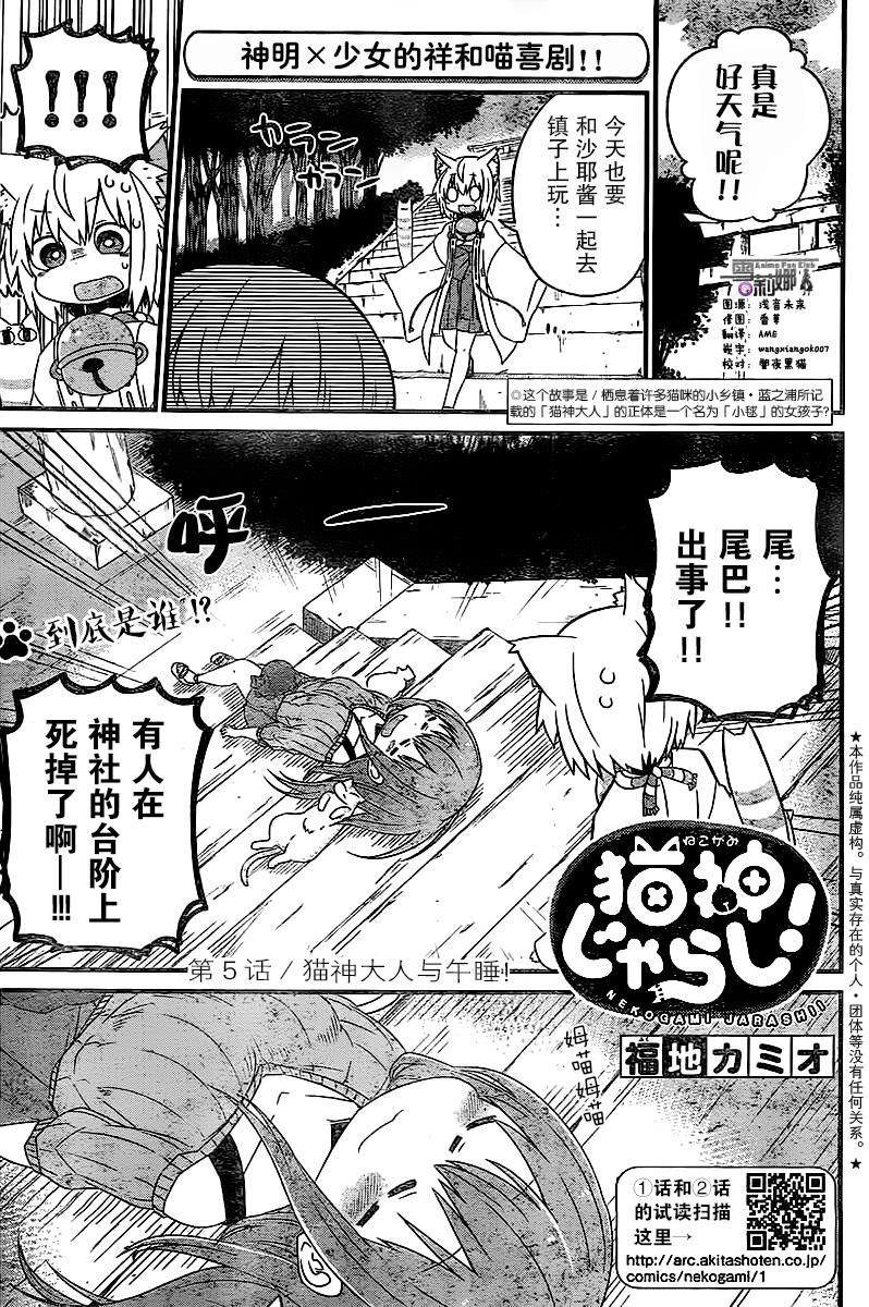 猫神逗猫草！ 第5话 第1页