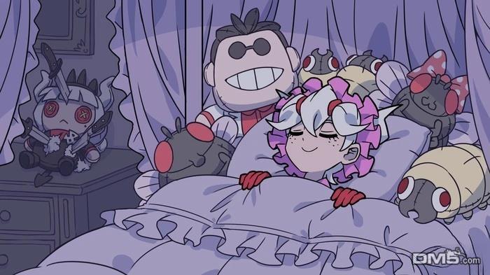 Kyo-hei(杏丙)的helltaker同人漫画 [番外] 苍蝇的一天 第4页