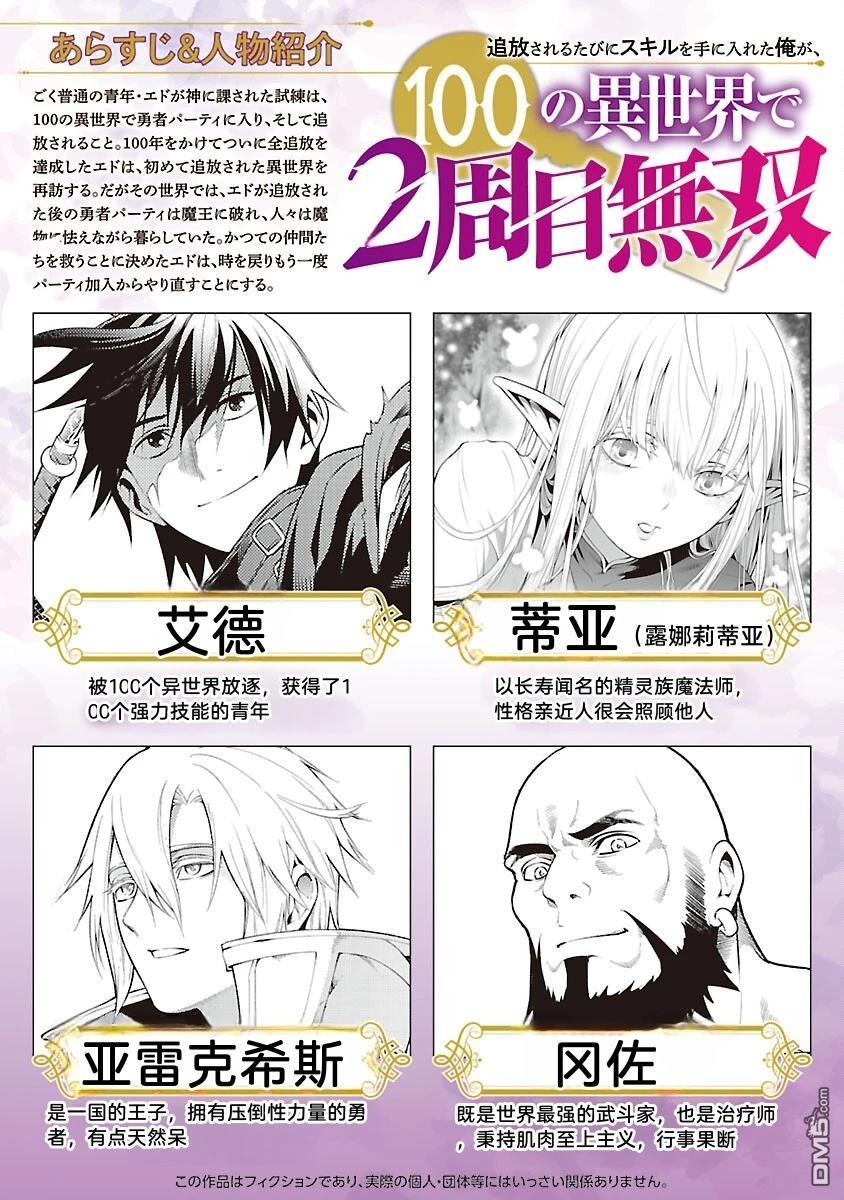 每遭放逐就能获得技能的我，在100个世界大开第二轮无双 第12话 第3页