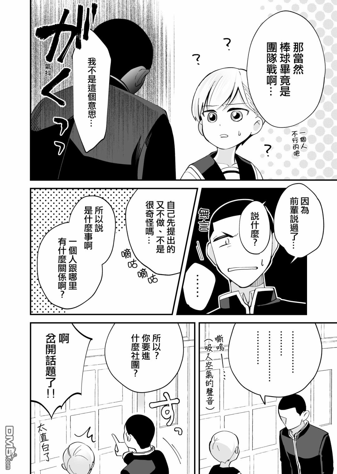 我尊敬的棒球部前辈变成女孩子，与我之间的纠葛 第3话 第13页