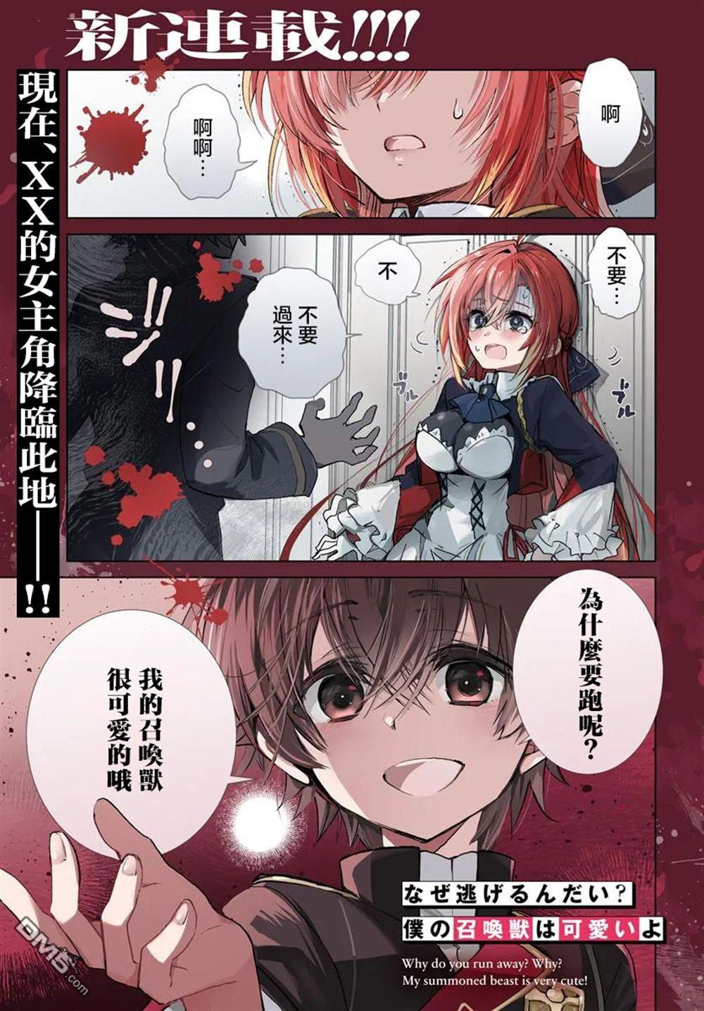 为什么要逃跑？我的召唤兽很可爱哦 第1话 第1页