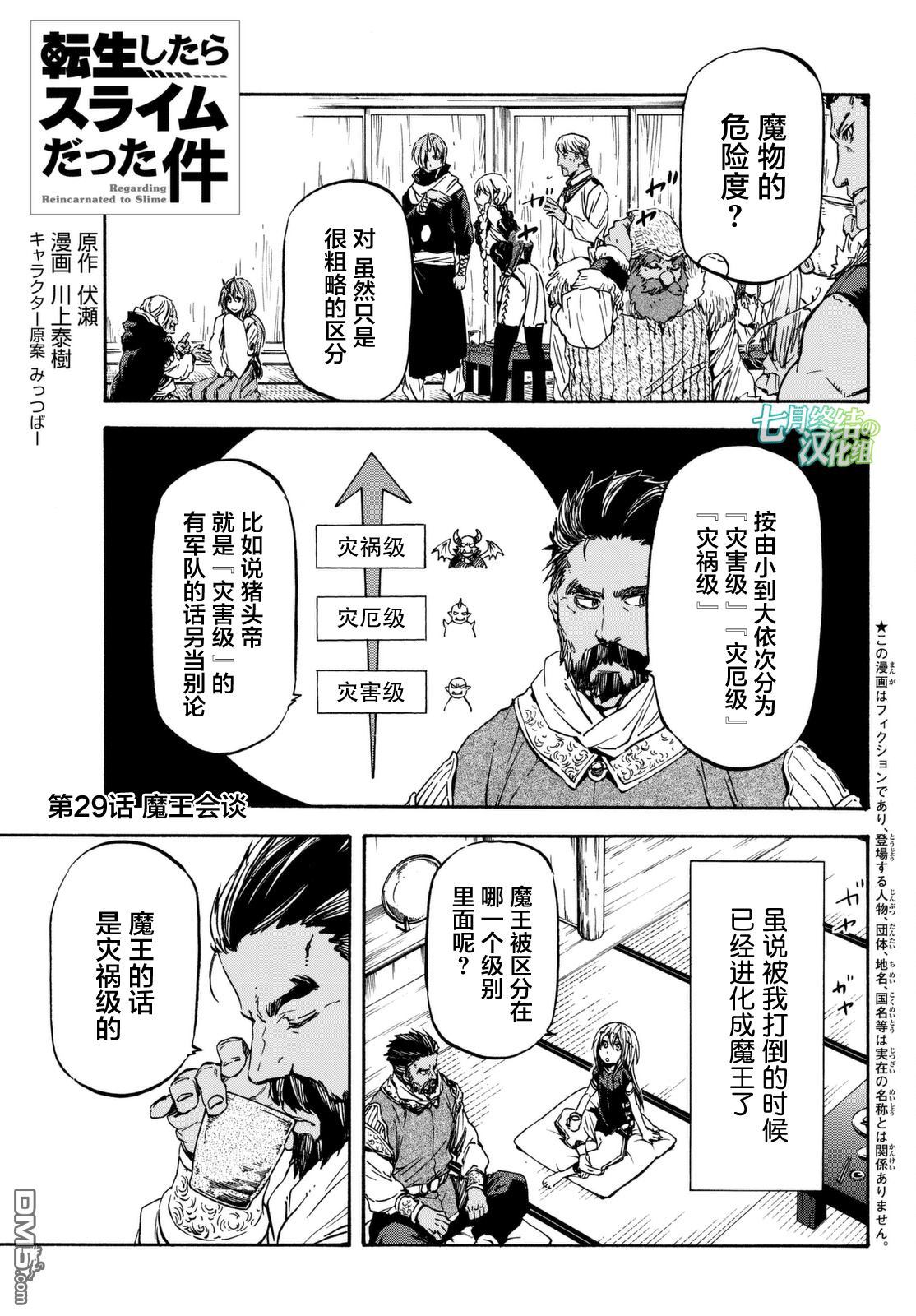关于我转生后成为史莱姆的那件事 第29话 魔王会谈 第1页