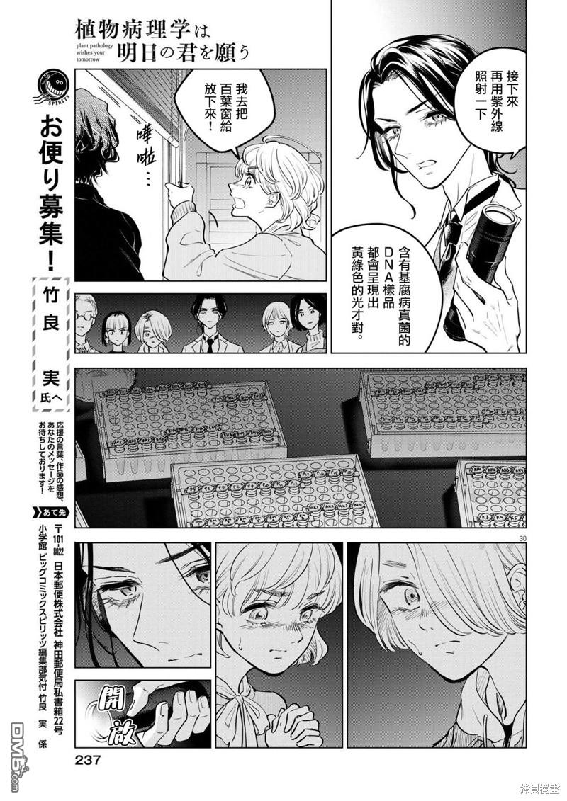 植物病理学成就明日的你 第17话 尸鬼之苗事件（3） 第30页