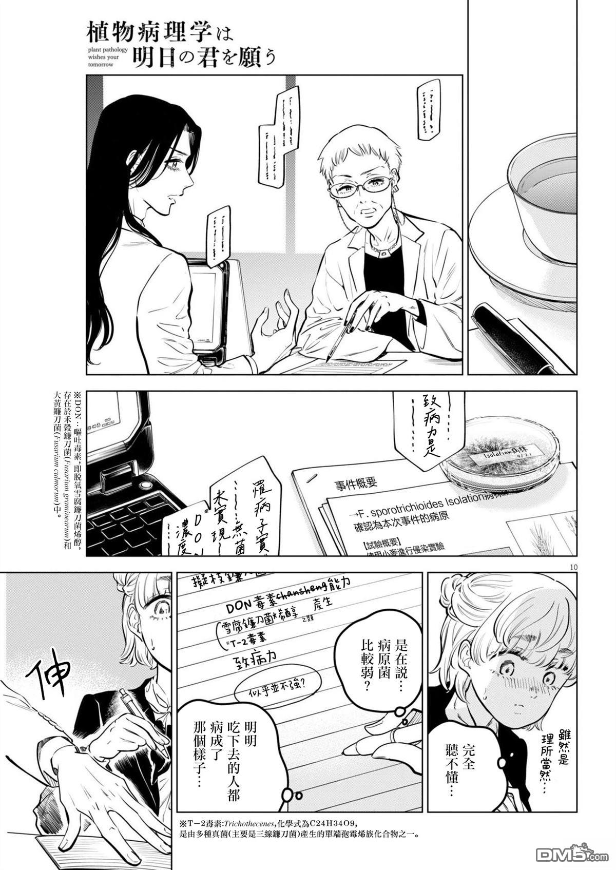 植物病理学成就明日的你 第28话 第10页