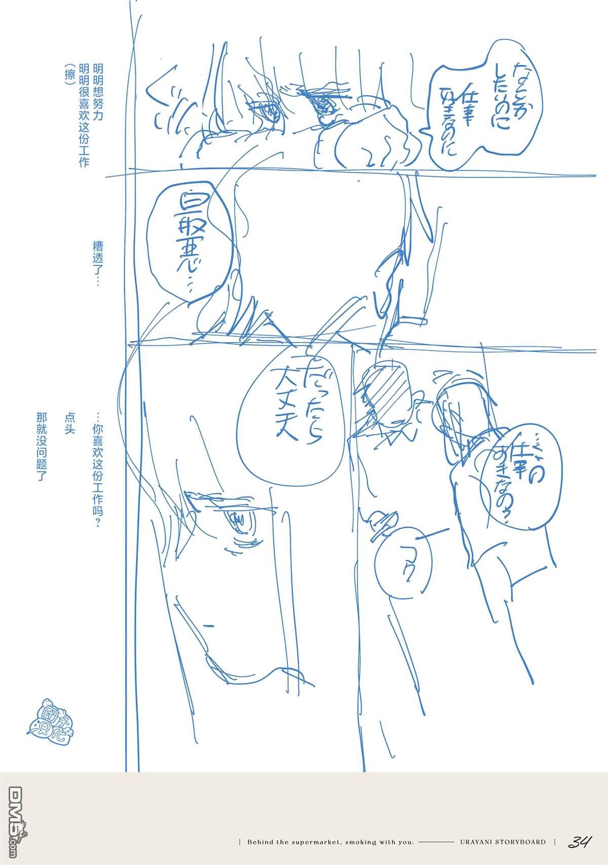 在超市后门吸烟的二人 [番外] 单行本3卷后记 第47页