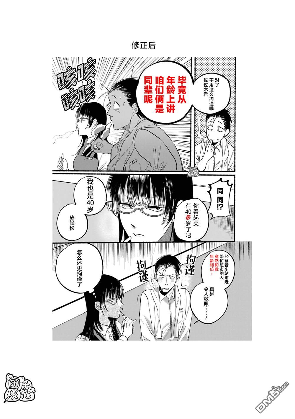 在超市后门吸烟的二人 第13话 第2页