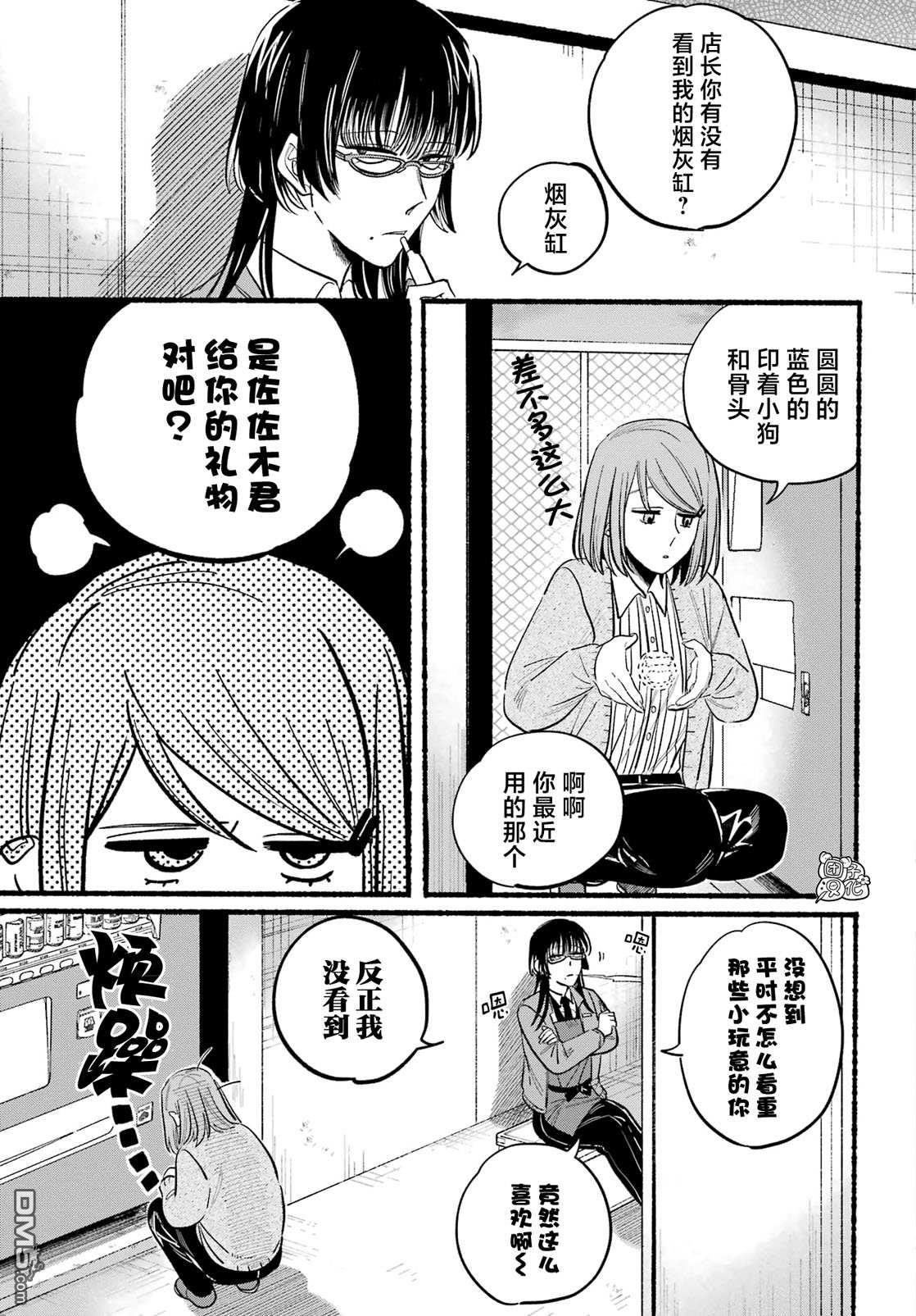 在超市后门吸烟的二人 第23话 第7页