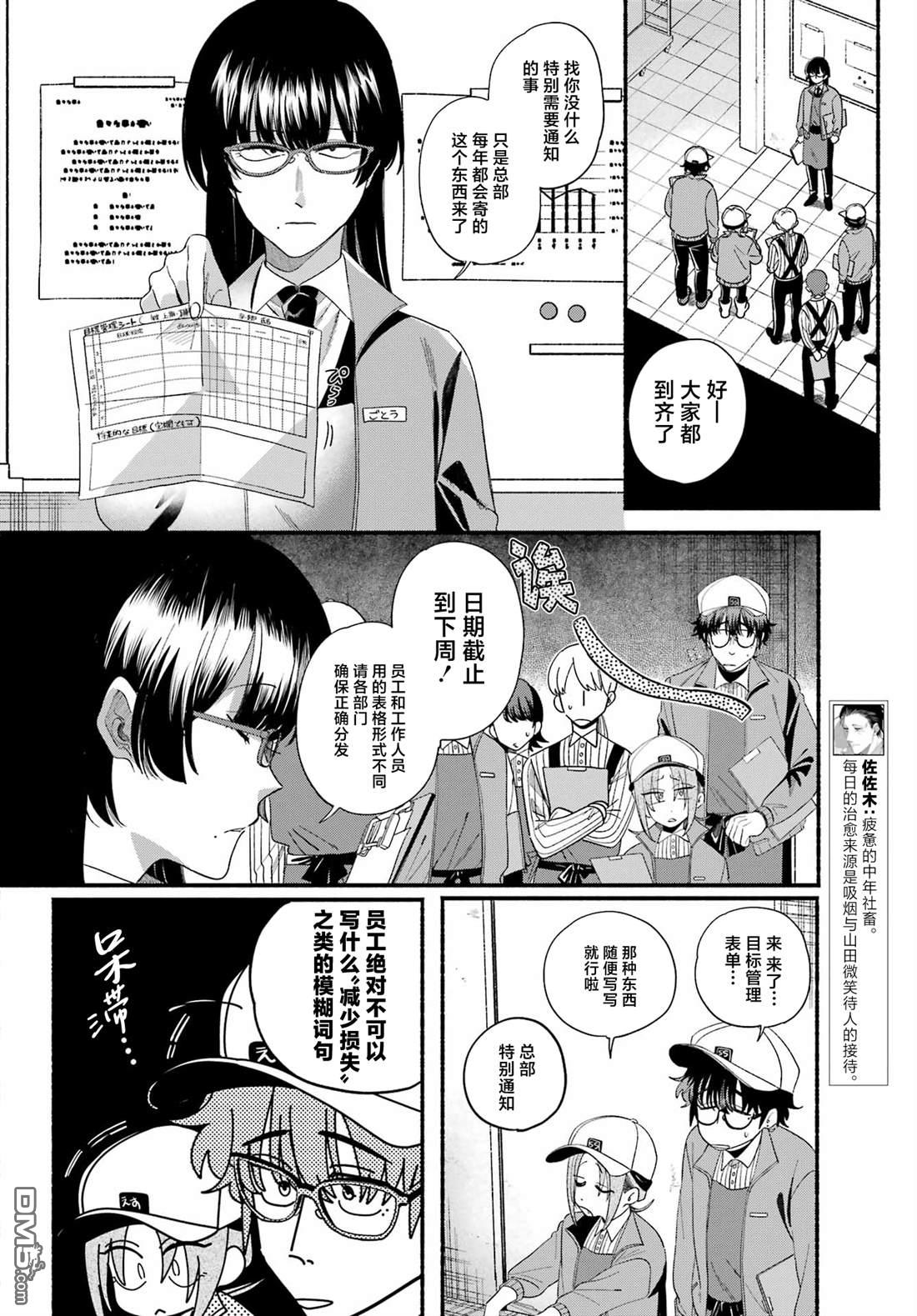 在超市后门吸烟的二人 第54话 第2页