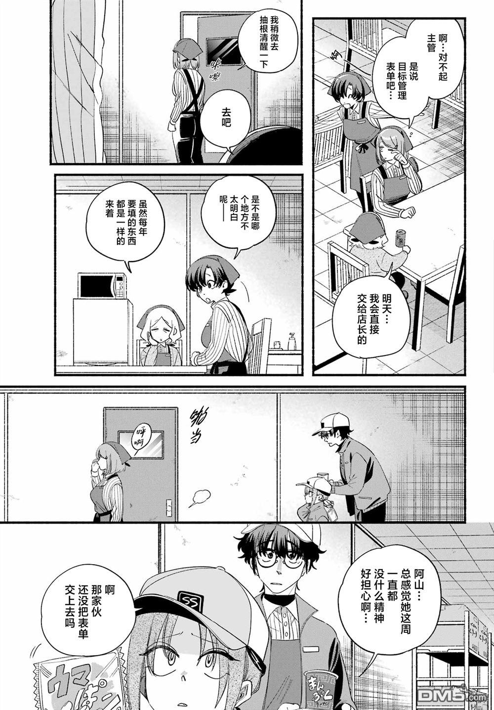 在超市后门吸烟的二人 第55话 第7页