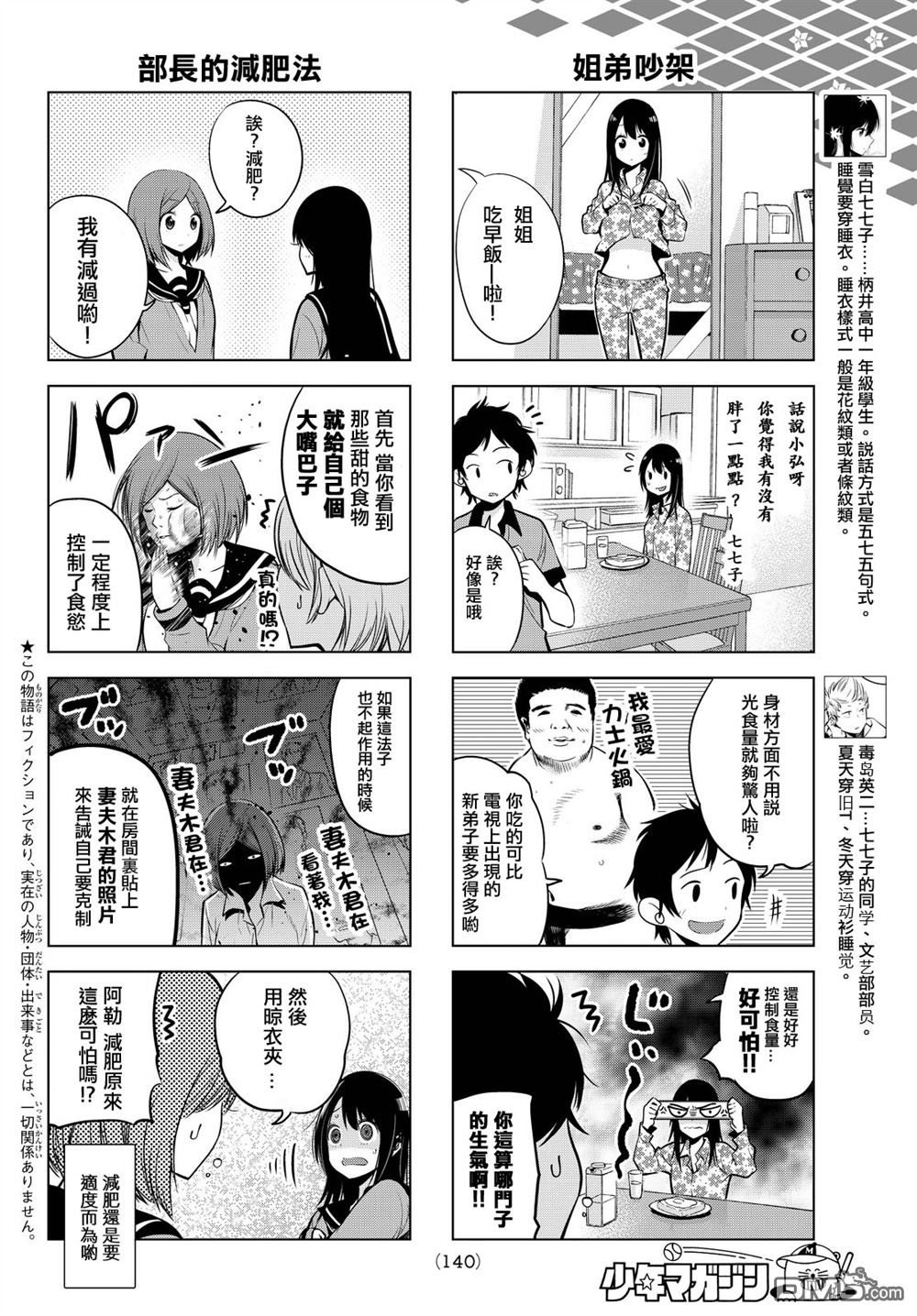 川柳少女 第11话 七七子减肥记 第2页