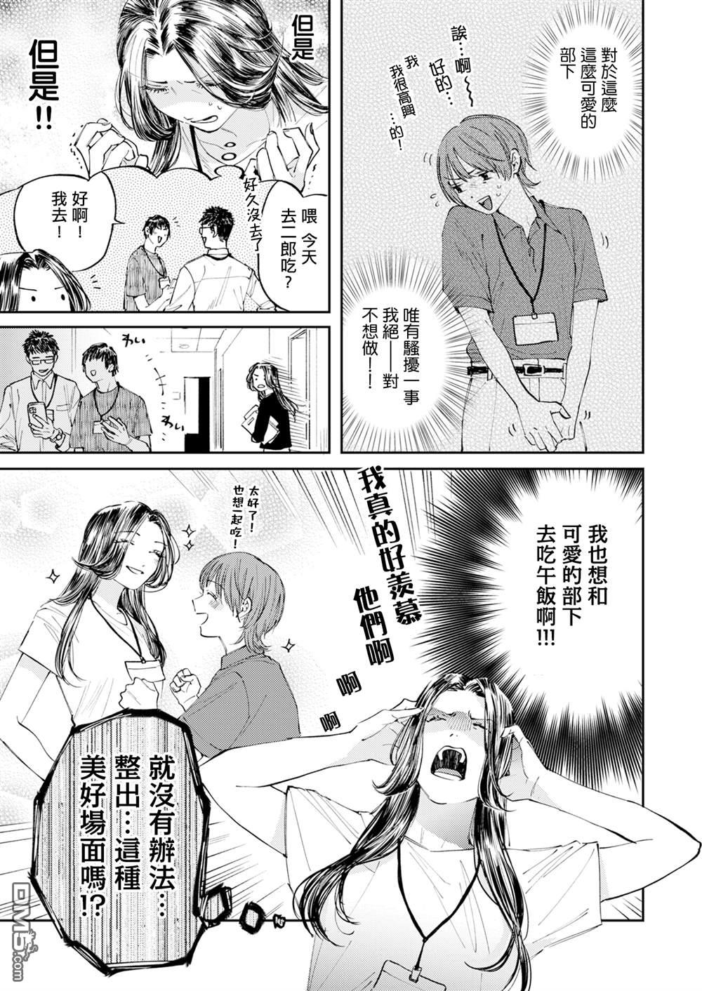 害怕骚扰的真希前辈 第1话 第10页