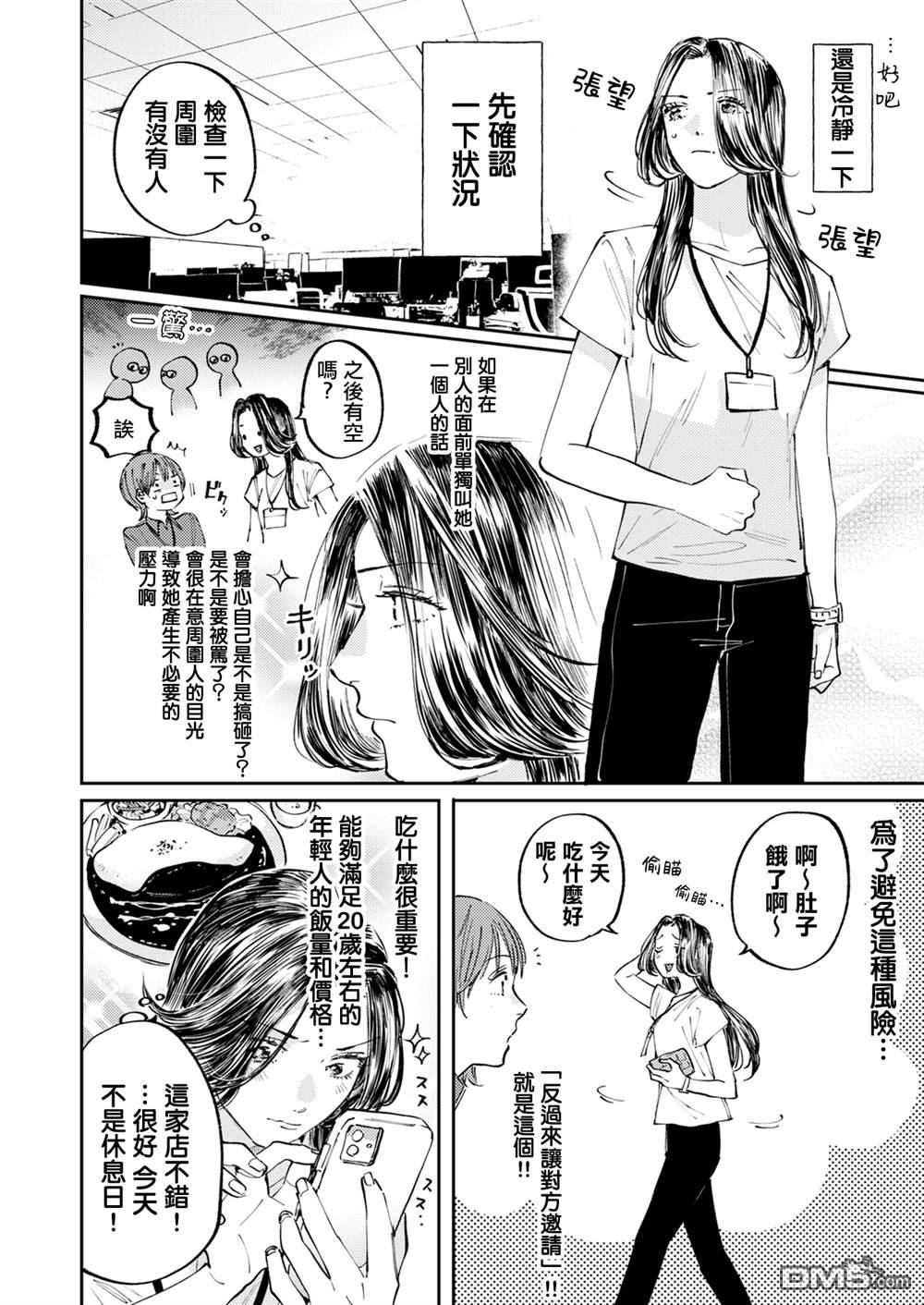 害怕骚扰的真希前辈 第1话 第11页
