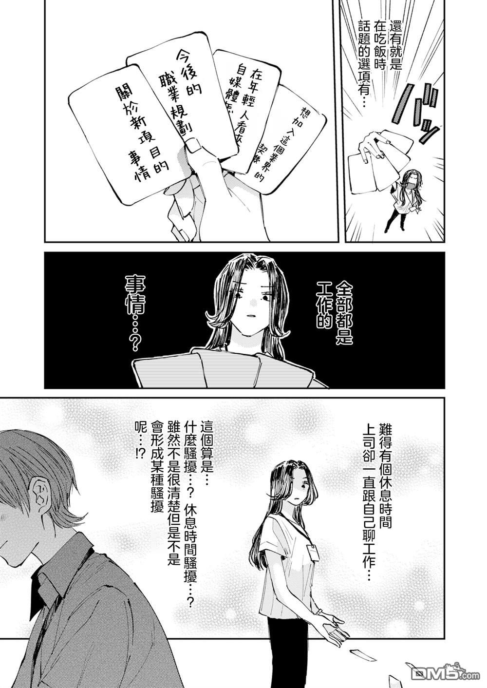 害怕骚扰的真希前辈 第1话 第12页