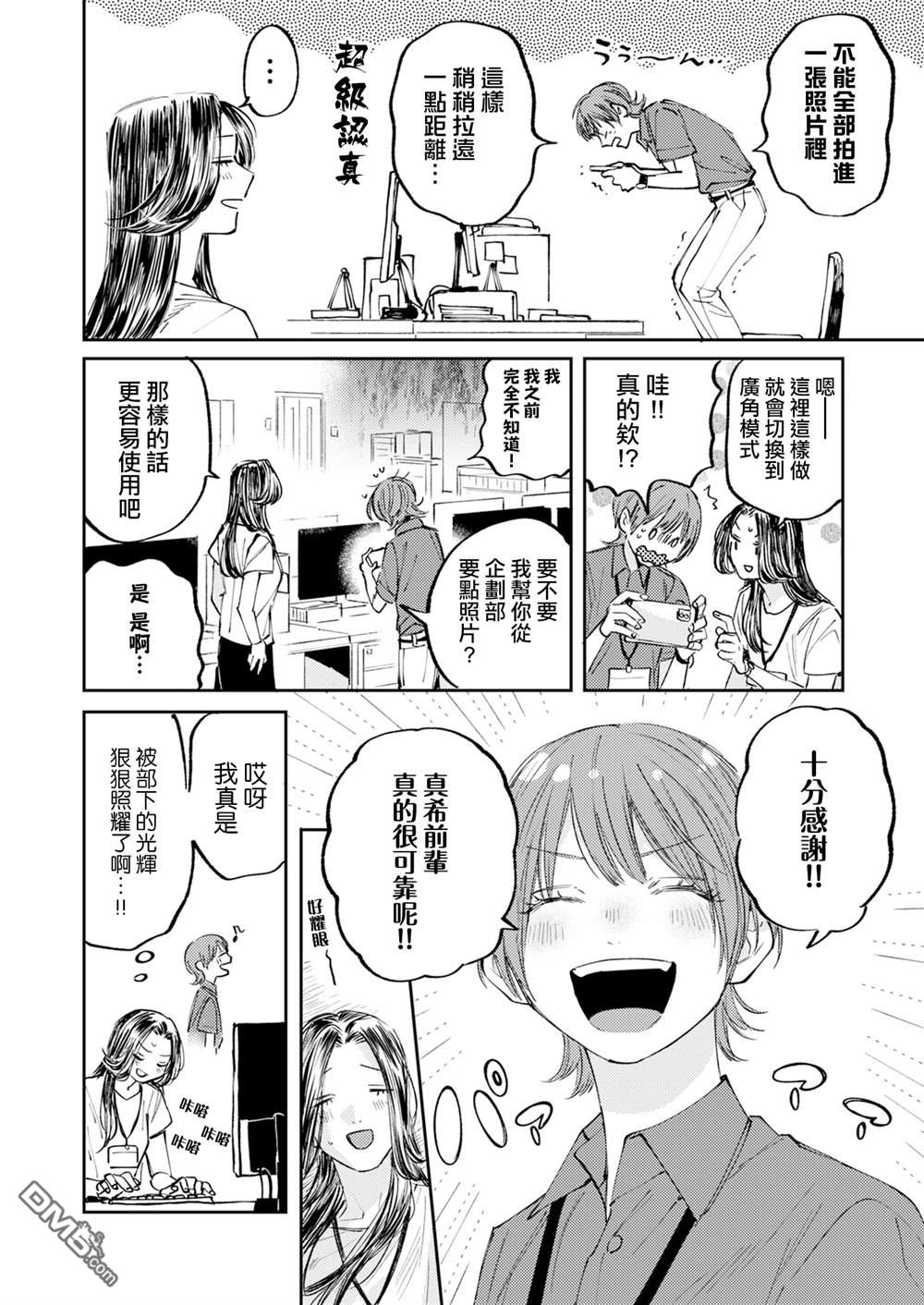 害怕骚扰的真希前辈 第1话 第7页
