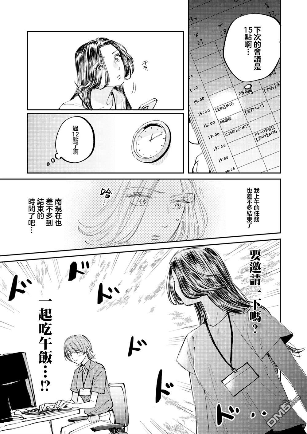 害怕骚扰的真希前辈 第1话 第8页