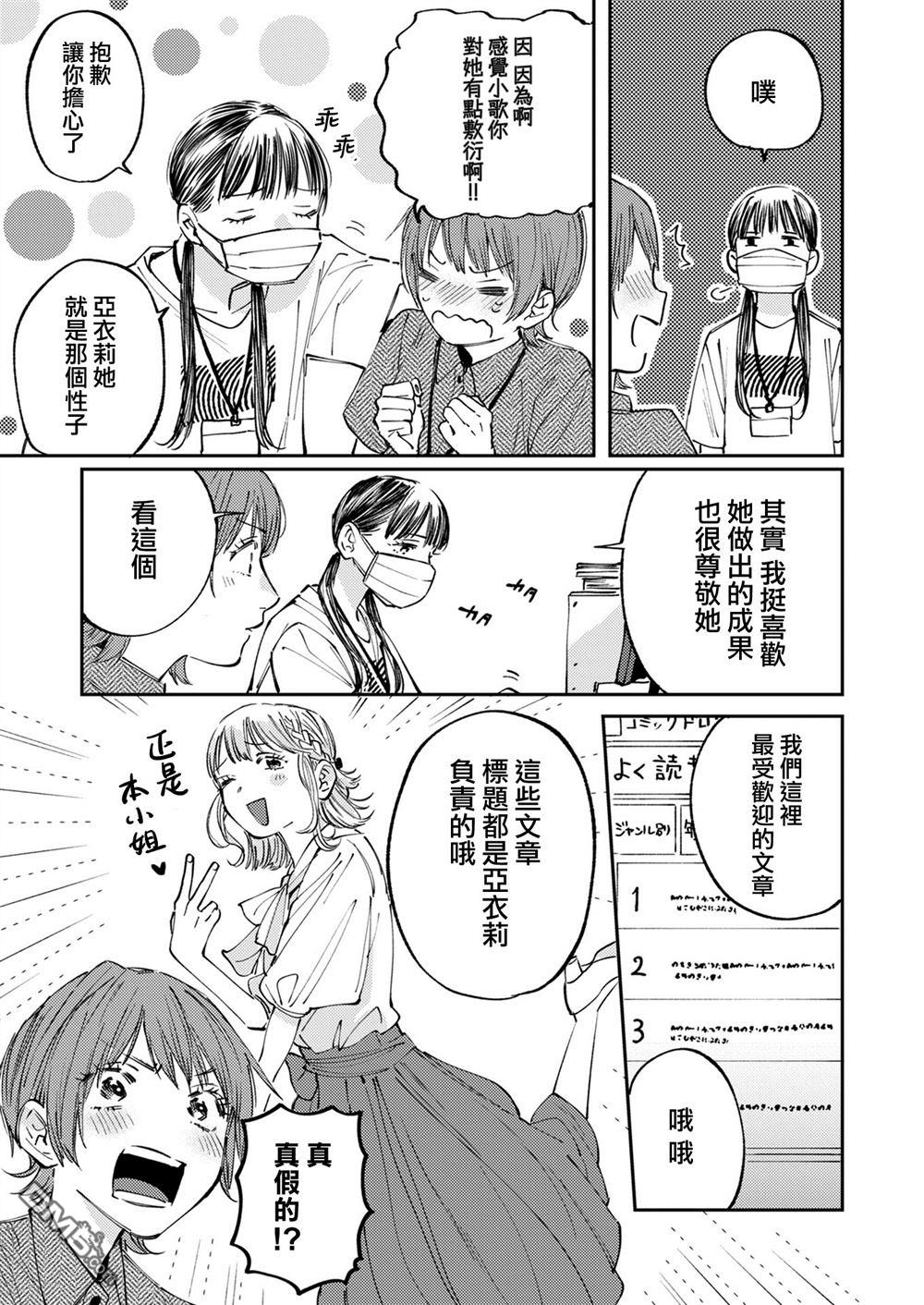 害怕骚扰的真希前辈 第2话 第12页