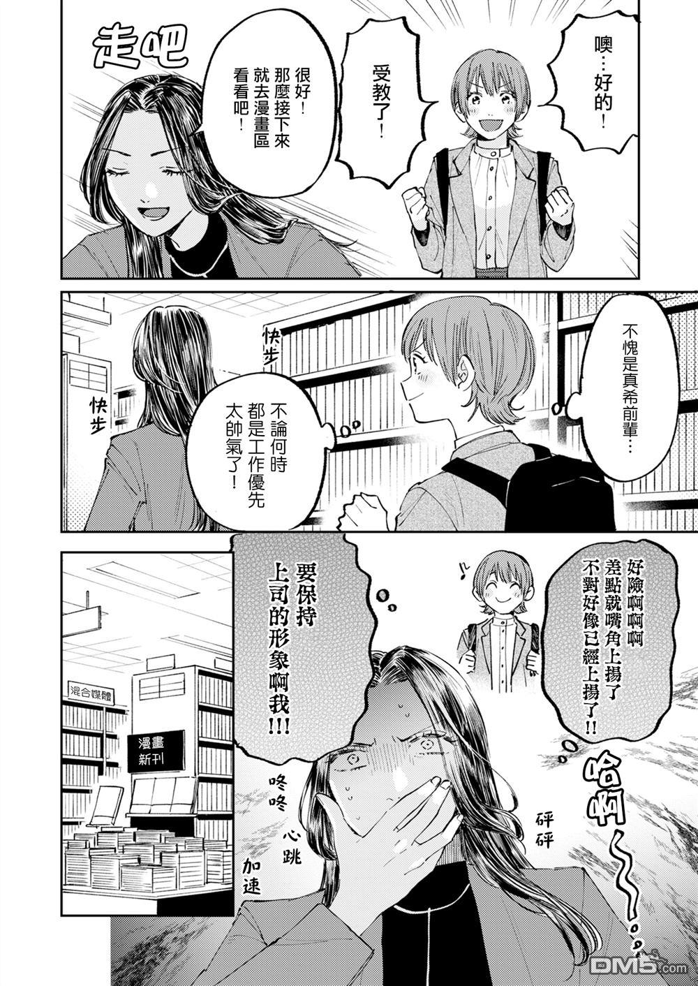 害怕骚扰的真希前辈 第3话 第12页