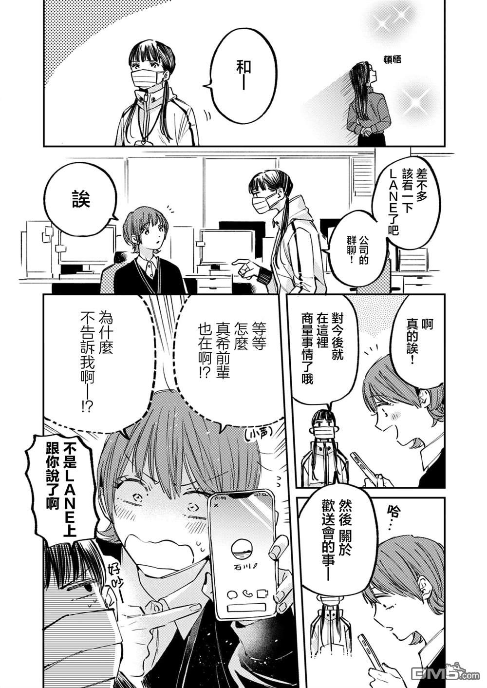 害怕骚扰的真希前辈 第4话 第21页