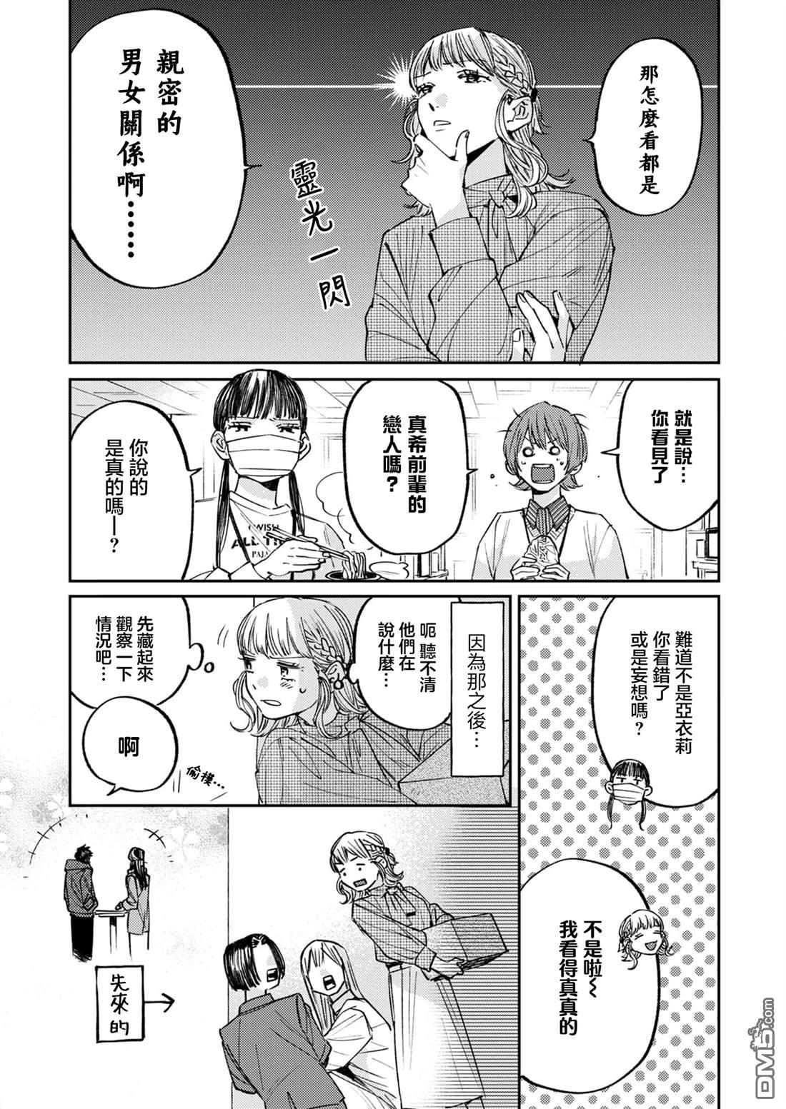 害怕骚扰的真希前辈 第5话 第5页