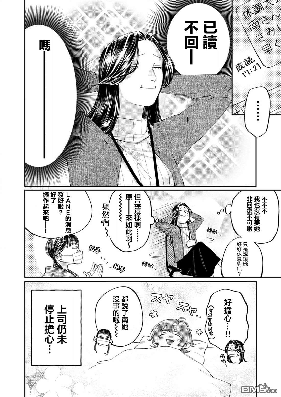 害怕骚扰的真希前辈 第8话 第24页