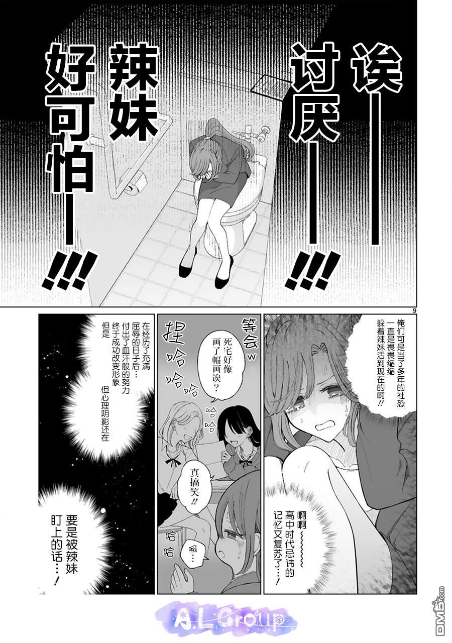 辣妹对魔法少女的温柔 第3话 第9页