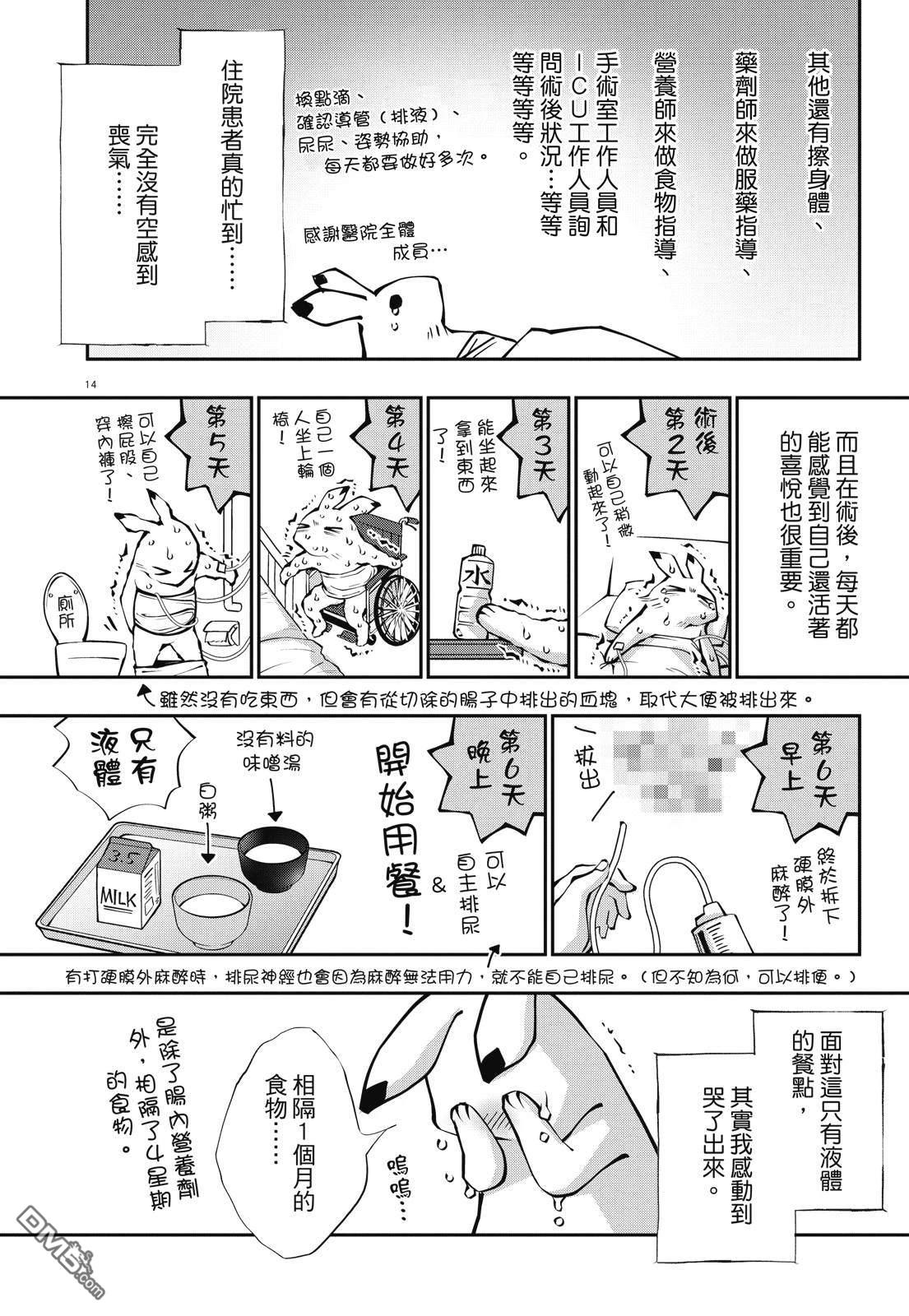 癌症末期依然活力充沛 38岁漫画家得了大肠癌 [番外] 全一卷 第126页