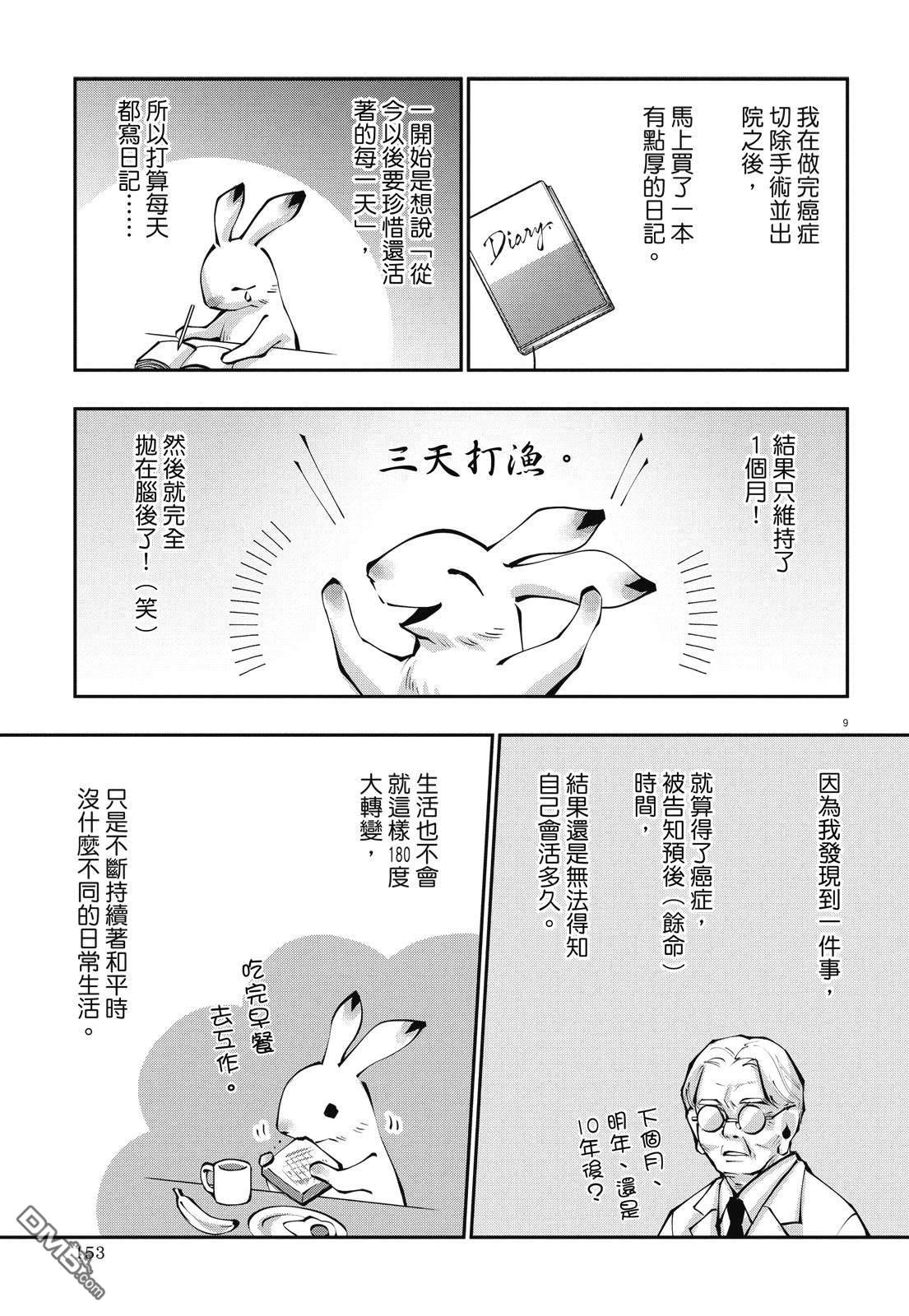 癌症末期依然活力充沛 38岁漫画家得了大肠癌 [番外] 全一卷 第155页