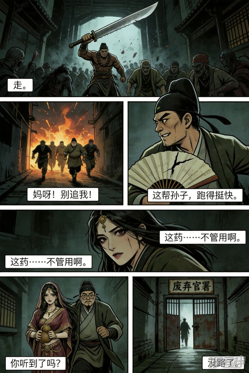 大唐丧尸录 长安诡夜，血龙泣 第9页